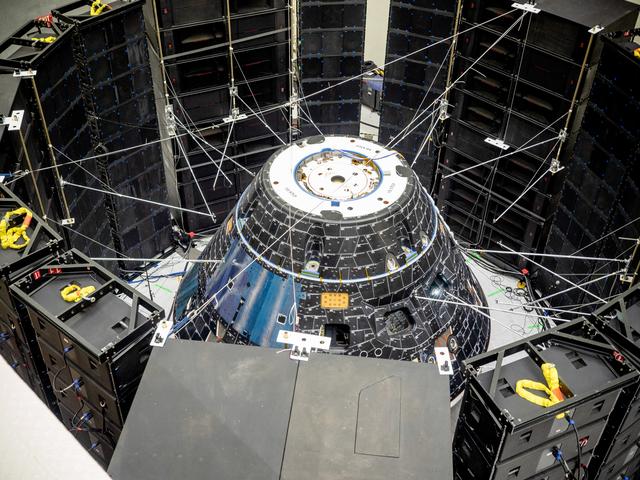 NASA image: Orion Exploration Mission-1 Crew Module