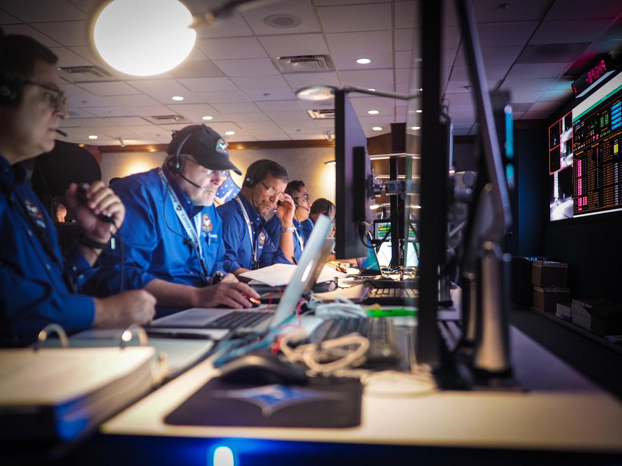 From Hangar AE at Cape Canaveral Air Force Station, the Orion team conducted the successful flight test of the Launch Abort System on Ascent Abort-2 (AA-2) on July 2, 2019.