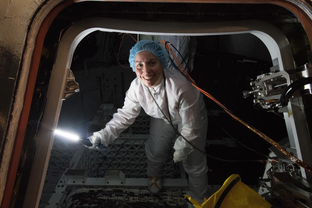 Glenn Research Center's Neil A. Armstrong Test Facility (formerly Plum Brook Station) in Ohio houses the world’s largest space simulation vacuum chamber where the Orion spacecraft, shown here on March 11, 2020, was rigorously tested for Artemis missions to the Moon.