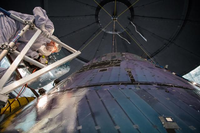 NASA image: Orion testing at Plum Brook