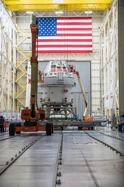 NASA image: Orion testing at Plum Brook