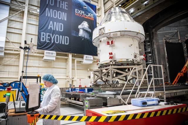 NASA image: Orion testing at Plum Brook