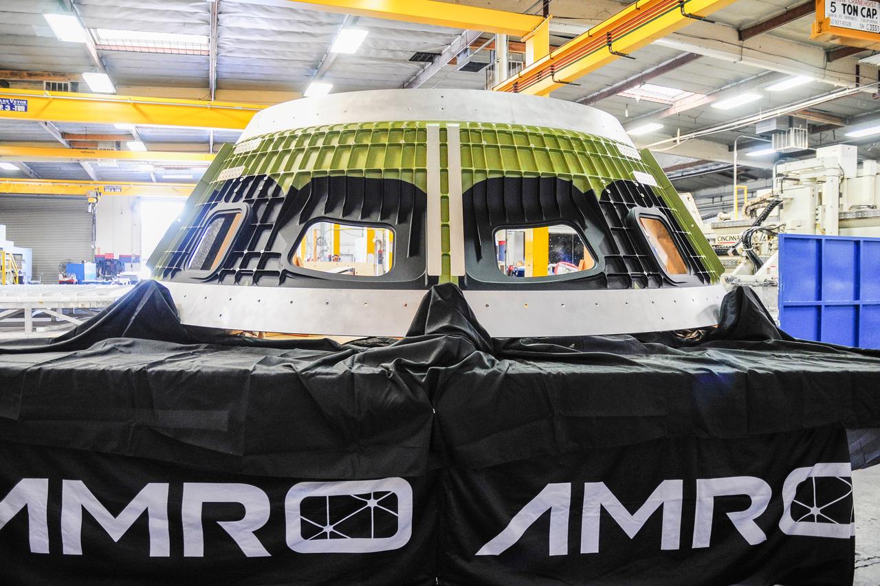 Orion Window Panel Complete for Front-Row View on Artemis Moon M