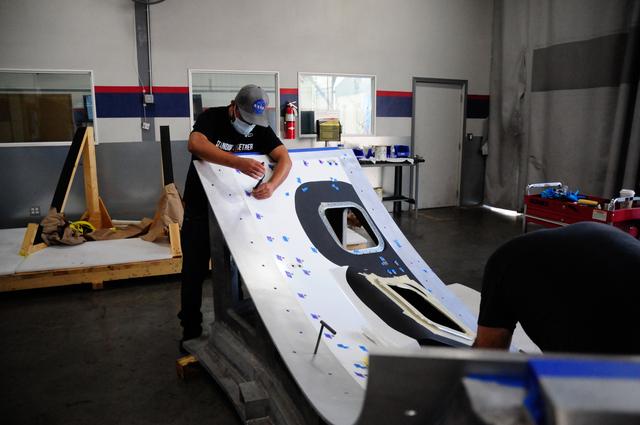 NASA image: Orion Window Panel Complete for Front-Row View on Artemis Moon M