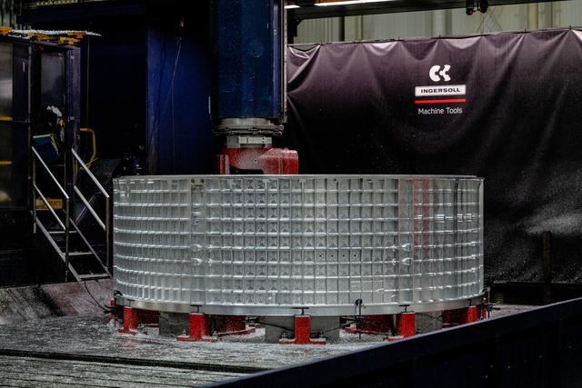 NASA image: Artemis III machining at Ingersoll Machine Tool, Inc.