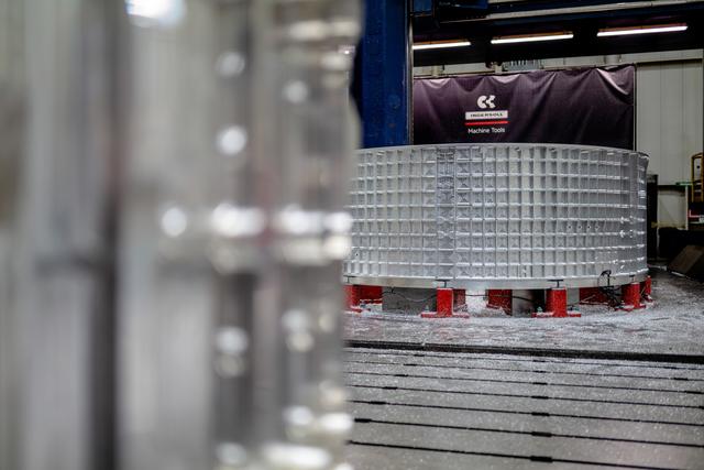 NASA image: Artemis III machining at Ingersoll Machine Tool, Inc.