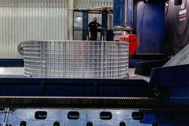 NASA image: Artemis III machining at Ingersoll Machine Tool, Inc.