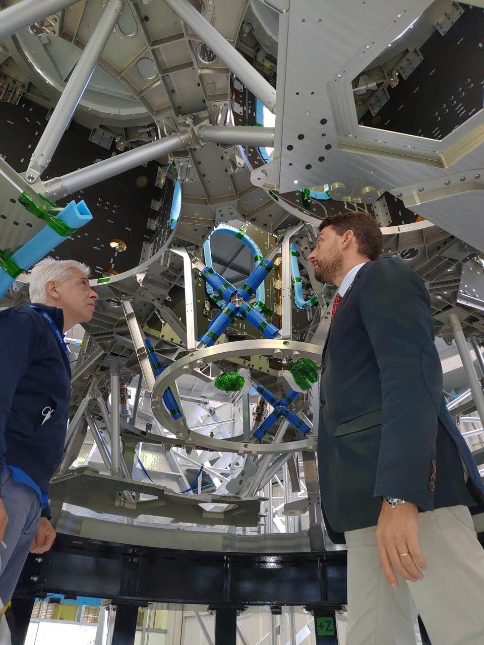 The ESA service module primary structure, which will propel Orion on the Artemis III flight carrying astronauts to land on the surface of the Moon, is ready to ship from Thales Alenia Space in Turin, Italy to Airbus in Bremen, Germany on Sept. 30, 2020. Airbus will perform final assembly on the service module ahead of shipment to Kennedy Space Center where it will be integrated with the rest of the Orion spacecraft.