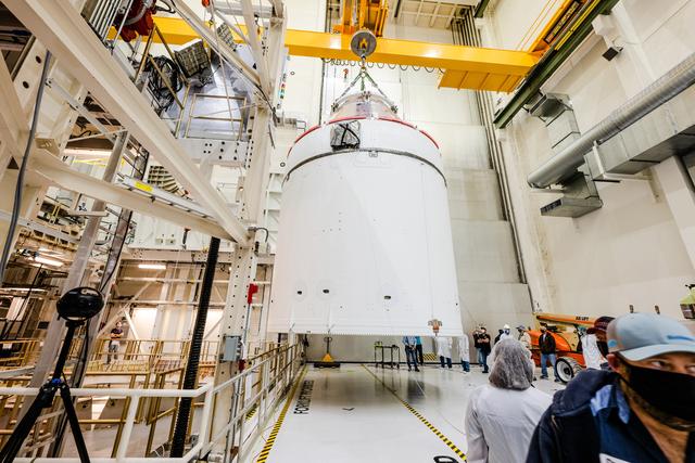 NASA image: Orion ready for fueling