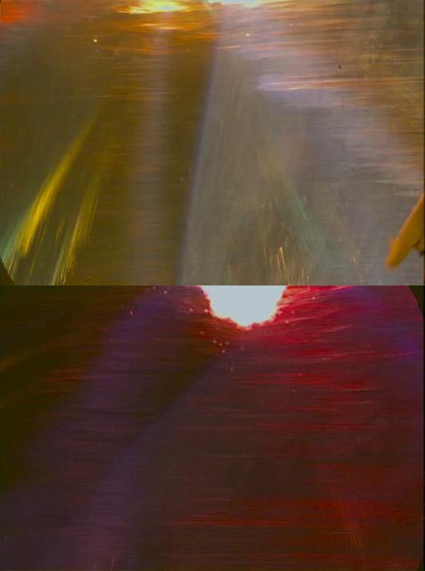 A view from side windows on Orion's first flight test, Exploration Flight Test-1 (EFT-1), on December 5, 2014.