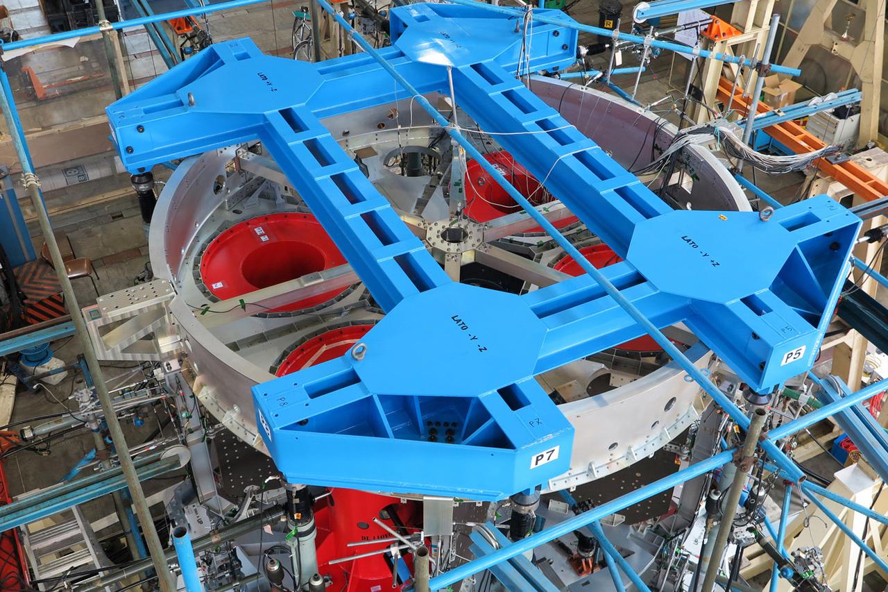 The structural test article of the European service module for Orion, shown here on Nov. 9, 2015 is being assembled at Airbus Defence and Space. Airbus is building the module, which will supply the spacecraft’s power, in-space propulsion and air and water for the crew, on behalf of ESA (European Space Agency) for Orion. The STA is being transported to Glenn Research Center's Plum Brook station for testing.