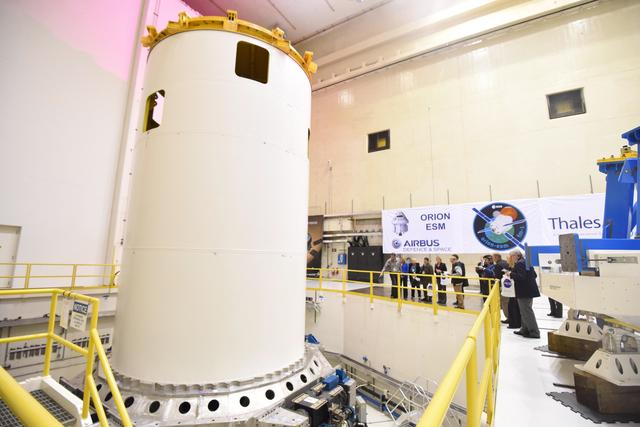 NASA image: European Service Module Testing