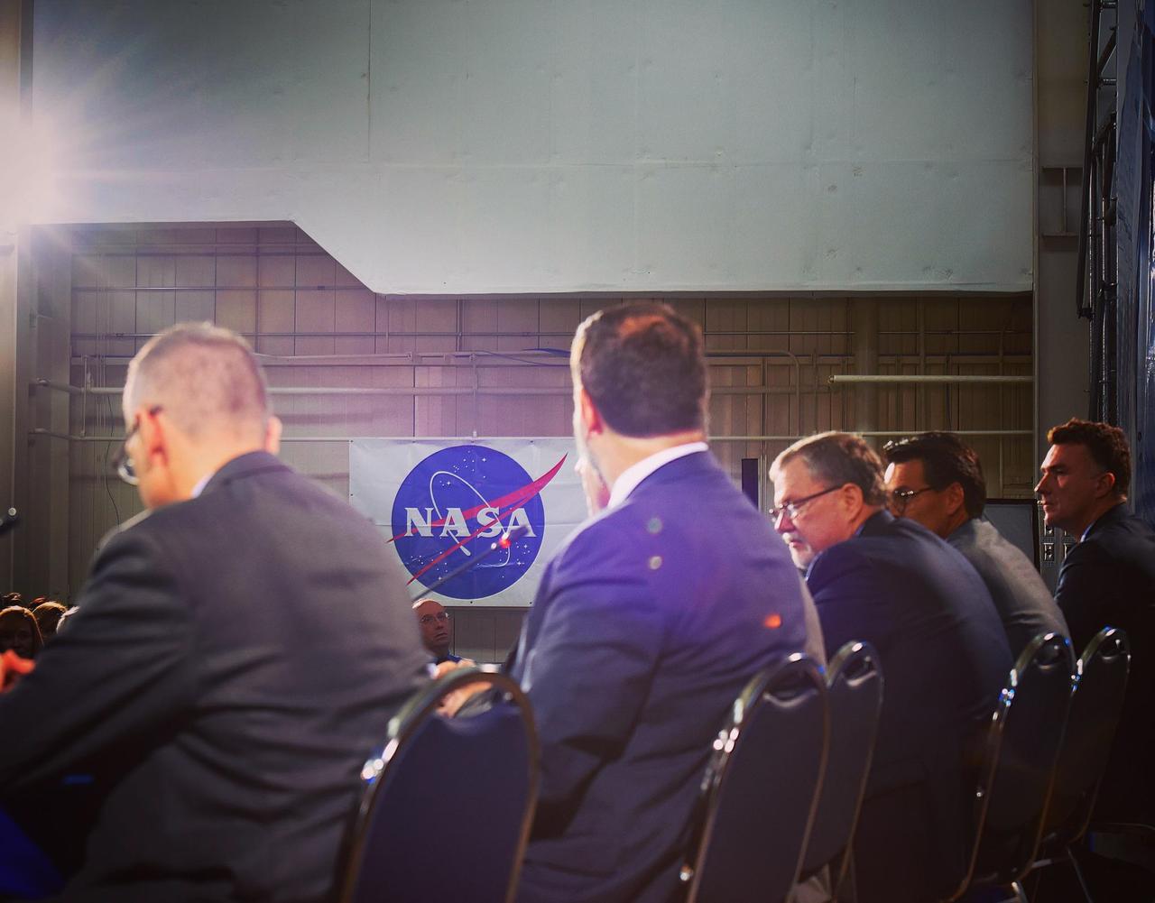 The European Service Module Structural Test Article at the Space Power Facility at NASA Glenn Research Center's Neil A. Armstrong Test Facility (formerly Plum Brook Station) on Nov. 30, 2015.