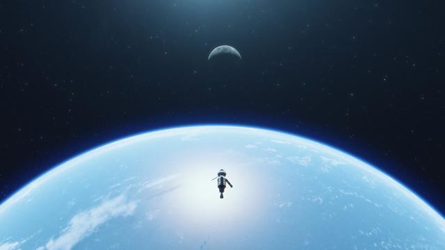 NASA image: Artemis I artist's concept - Earth departure