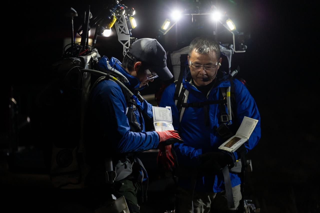 The Desert Research and Technology Studies (DesertRATS) is one of NASA’s analog missions to test hardware and operational scenarios in a remote environment with geographic similarities to the Moon and Mars. In October 2022, NASA evaluated rover design and operations, communications with the Mission Control Center and a Science Evaluation Room at NASA’s Johnson Space Center in Houston. A key element of the DesertRATS analog is the pressurized rover, a capability that is planned for astronaut surface exploration at the Moon and Mars. NASA has a study agreement with the Japan Aerospace Exploration Agency (JAXA) for development of the Artemis pressurized rover, and JAXA representatives  joined NASA at DesertRATS.