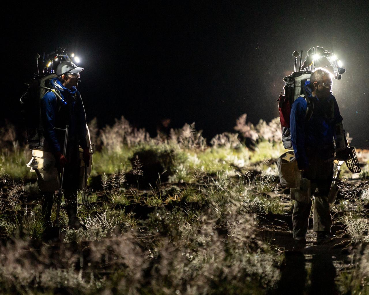 The Desert Research and Technology Studies (DesertRATS) is one of NASA’s analog missions to test hardware and operational scenarios in a remote environment with geographic similarities to the Moon and Mars. In October 2022, NASA evaluated rover design and operations, communications with the Mission Control Center and a Science Evaluation Room at NASA’s Johnson Space Center in Houston. A key element of the DesertRATS analog is the pressurized rover, a capability that is planned for astronaut surface exploration at the Moon and Mars. NASA has a study agreement with the Japan Aerospace Exploration Agency (JAXA) for development of the Artemis pressurized rover, and JAXA representatives  joined NASA at DesertRATS.