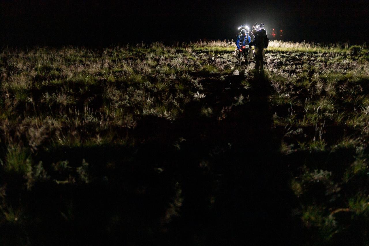The Desert Research and Technology Studies (DesertRATS) is one of NASA’s analog missions to test hardware and operational scenarios in a remote environment with geographic similarities to the Moon and Mars. In October 2022, NASA evaluated rover design and operations, communications with the Mission Control Center and a Science Evaluation Room at NASA’s Johnson Space Center in Houston. A key element of the DesertRATS analog is the pressurized rover, a capability that is planned for astronaut surface exploration at the Moon and Mars. NASA has a study agreement with the Japan Aerospace Exploration Agency (JAXA) for development of the Artemis pressurized rover, and JAXA representatives  joined NASA at DesertRATS.