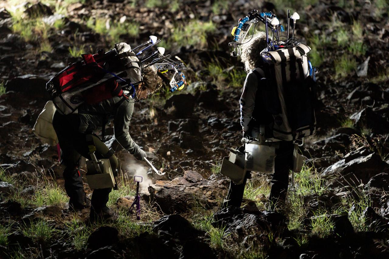 The Desert Research and Technology Studies (DesertRATS) is one of NASA’s analog missions to test hardware and operational scenarios in a remote environment with geographic similarities to the Moon and Mars. In October 2022, NASA evaluated rover design and operations, communications with the Mission Control Center and a Science Evaluation Room at NASA’s Johnson Space Center in Houston. A key element of the DesertRATS analog is the pressurized rover, a capability that is planned for astronaut surface exploration at the Moon and Mars. NASA has a study agreement with the Japan Aerospace Exploration Agency (JAXA) for development of the Artemis pressurized rover, and JAXA representatives  joined NASA at DesertRATS.