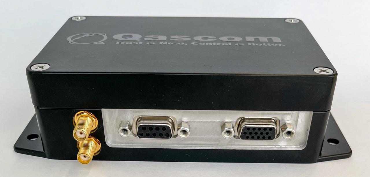 jsc2023e010195 (2/28/2023) --- Preflight image of the NAVCOM Testbed flight segment concept, based on QN400 Professional Receiver