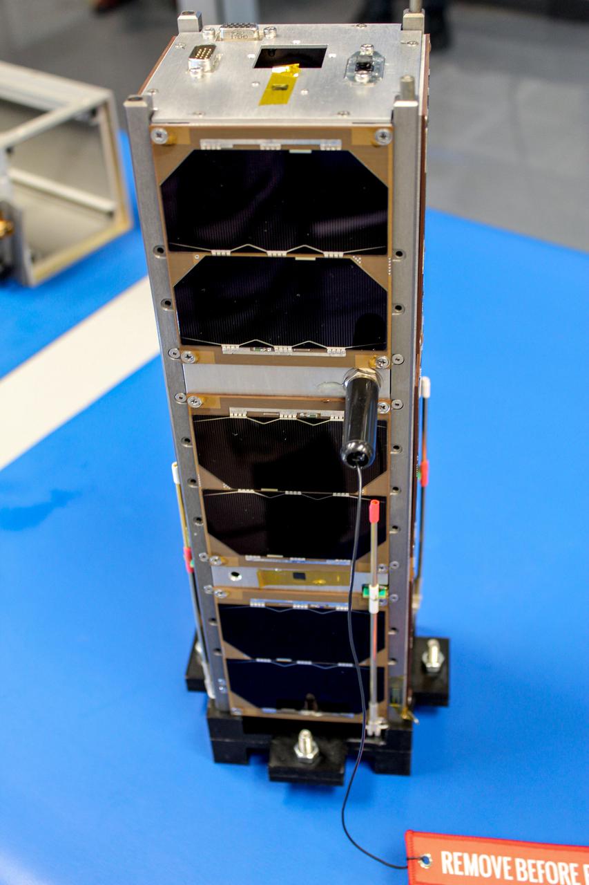 jsc2023e030775 (3/30/2023) --- The Educational Space Science and ENgineering CubeSat Experiment Mission (Nanoracks-ESSENCE) CubeSat contains a wide angle camera that monitors solar storms, Arctic ice, permafrost thaw, and forests in the Canadian Arctic region from Earth’s orbit after being deployed from the International Space Station. Image courtesy of Nanoracks LLC.
