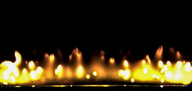 jsc2023e046631 (7/25/2023) --- Plexiglass is shown burning in Spacecraft Fire Experiment-IV (Saffire-IV). The flame appears orange because of the soot that is produced as it burns. As the plexiglass burns, the solid is melted, vaporized, and then the vapor burns. The bright flame balls in the flame is vapor burning as it is expelled from the surface. Saffire-VI burns plexiglass at higher oxygen concentrations. The Saffire experiments aim to inform the development of fire safety equipment and strategies for future spacecraft.