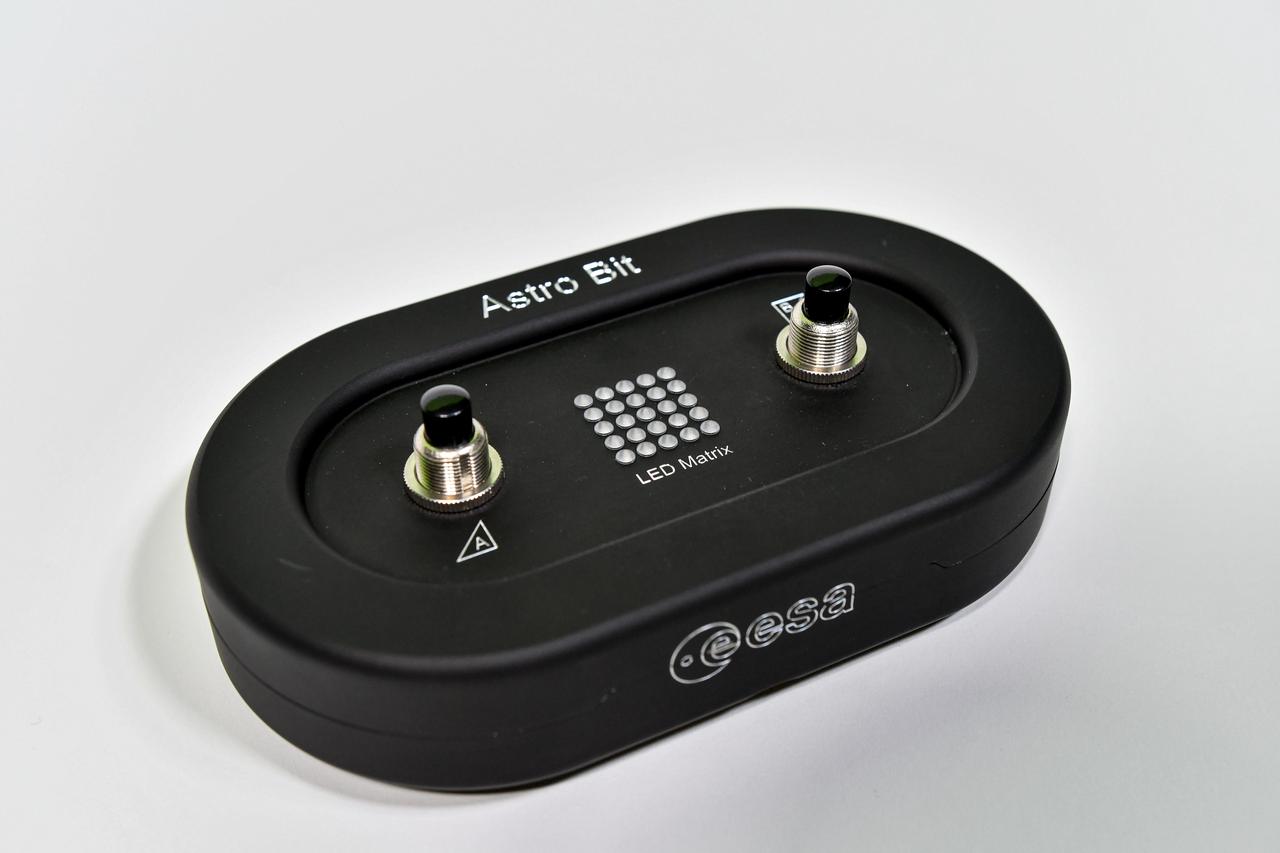 jsc2023e054795 (7/2/2023) --- The Astro Bit payload is a BBC micro:bit microcontroller v2.21 enclosed in an aerospace grade aluminum case for use on board the International Space Station. Astro Bit students in Denmark and the other Scandinavian countries design an experiment that can also be repeated aboard the International Space Station with an interesting scientific outcome.