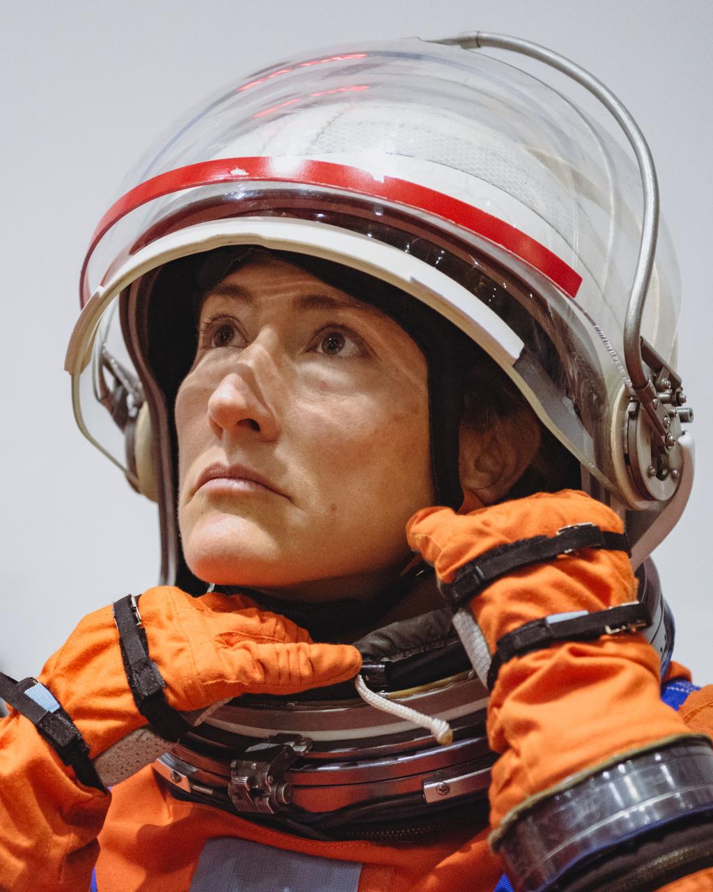 jsc2024e009651 (Jan. 23, 2024) --- NASA astronaut and Artemis II mission specialist Christina Koch participates in training Jan. 23 in the Neutral Buoyancy Lab at the agency’s Johnson Space Center in Houston.
