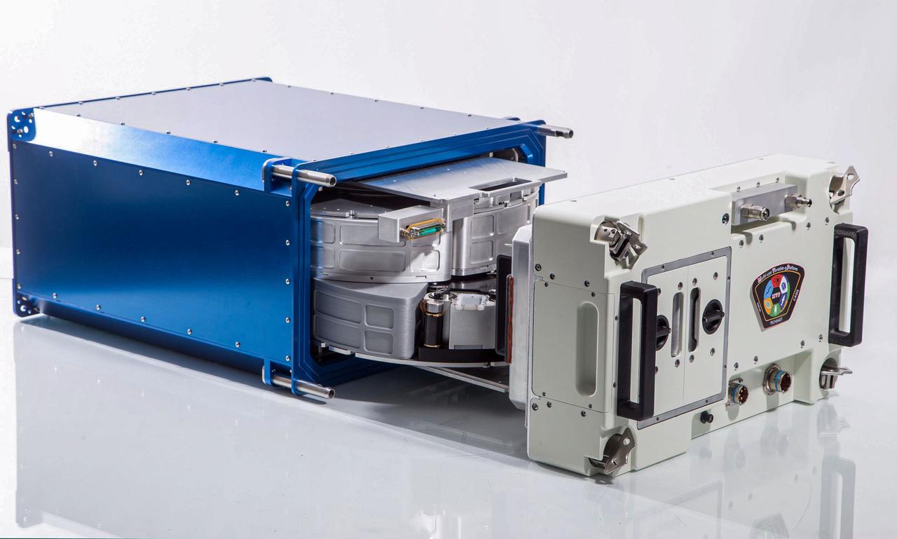 jsc2024e036959 (8/13/2018) ---  The Multi-use Variable-g Platform (MVP) can run with two different gravity conditions that range from microgravity to 2g Image courtesy of Grant Vellinger, Redwire.