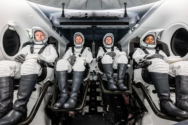 NASA image: The crew of NASA’s SpaceX Crew-9 mission