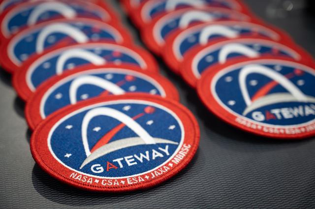 NASA image: Gateway Program Patches on Display at EAA AirVenture Oshkosh 2024