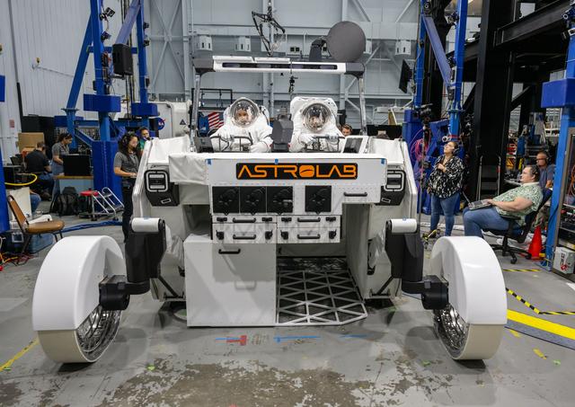 NASA image: Lunar Terrain Vehicle Testing