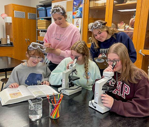 jsc2024e066534 (2/2/2024) --- The North Tonawanda High School student team refine their experiment and expand their knowledge on the behavior of bacteria Bacillus Thuringiensis.Their experiment, The Crystallization of the Spores of Bacillus thuringiensis in a Microgravity Environment, is part of the Nanoracks-National Center for Earth and Space Science Education-Surveyor-Student Spaceflight Experiments Program Mission 18 to ISS (Nanoracks-NCESSE-Surveyor-SSEP).