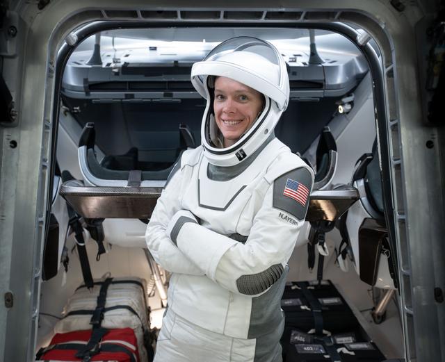 NASA image: NASA astronaut and SpaceX Crew-10 Pilot Nichole Ayers