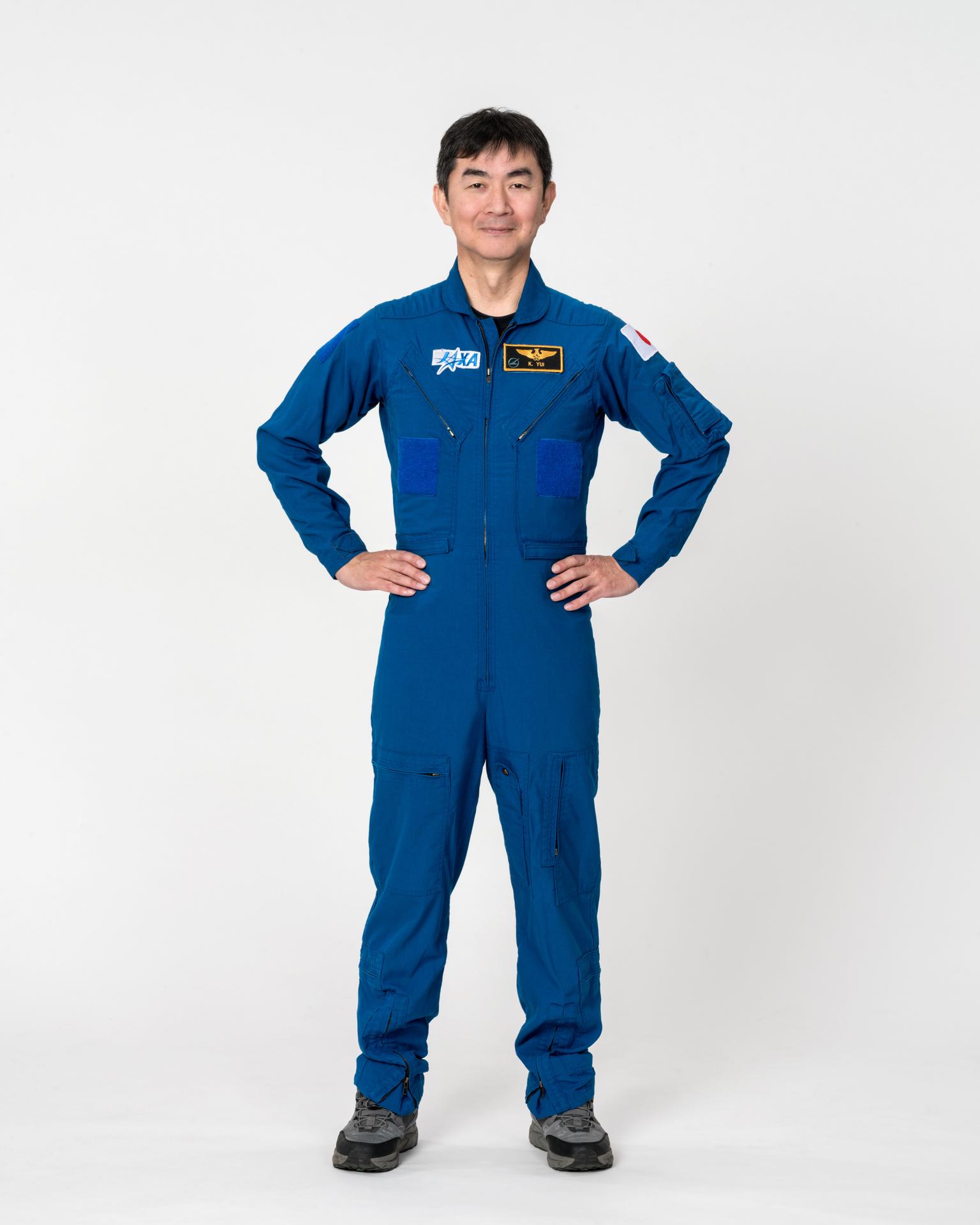 JAXA (Japan Aerospace Exploration Agency) astronaut and mission specialist for NASA’s SpaceX Crew-11 mission Kimiya Yui poses for a portrait at NASA's Johnson Space Center in Houston, Texas. Credit: NASA/Robert Markowitz