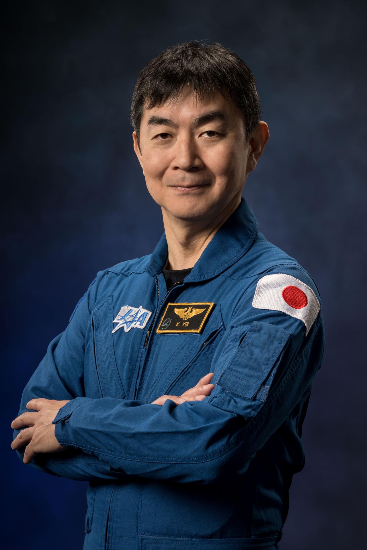 JAXA (Japan Aerospace Exploration Agency) astronaut and mission specialist for NASA’s SpaceX Crew-11 mission Kimiya Yui poses for a portrait at NASA's Johnson Space Center in Houston, Texas. Credit: NASA/Robert Markowitz