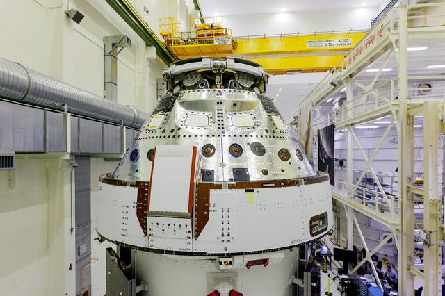 NASA image: Artemis II Orion Solar Array Wings Installed