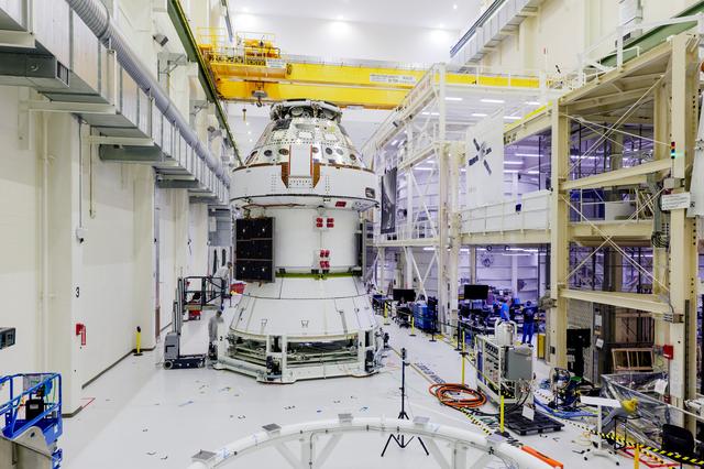 NASA image: Artemis II Orion Solar Array Wings Installed