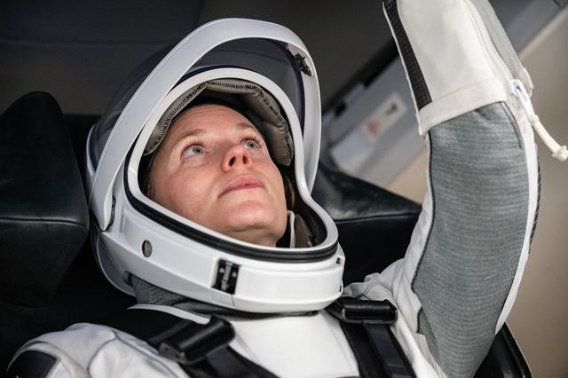 NASA image: NASA astronaut Zena Cardman, commander of NASA’s SpaceX Crew-11 mission