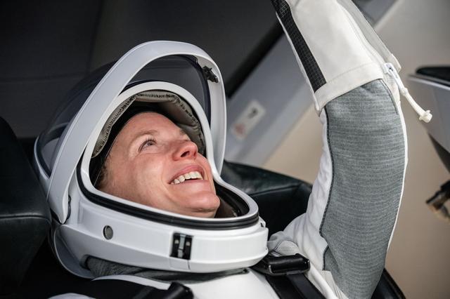 NASA image: NASA astronaut Zena Cardman, commander of NASA’s SpaceX Crew-11 mission