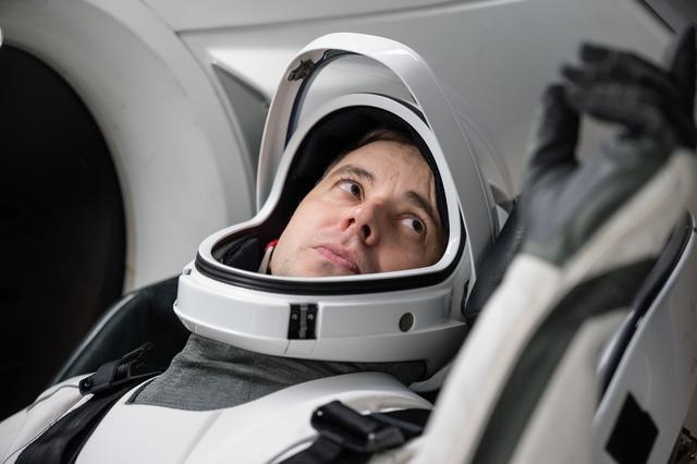 NASA image: Roscosmos cosmonaut Oleg Platonov, mission specialist for NASA’s SpaceX Crew-11 mission