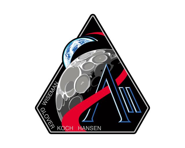NASA image: The official Artemis II mission crew patch