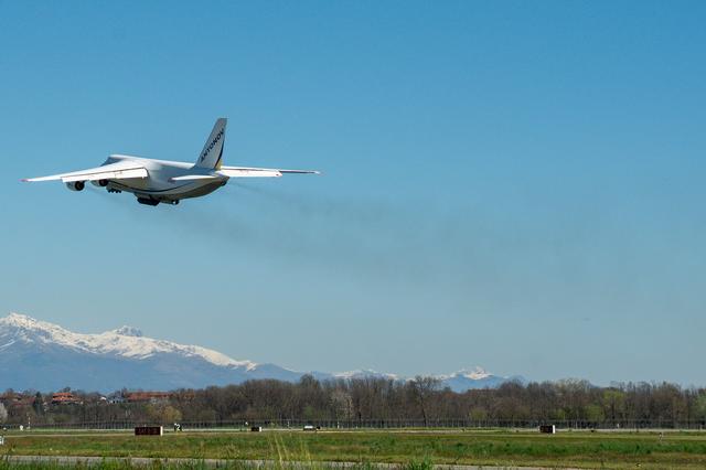 NASA image: Gateway’s HALO Begins Journey from Italy to Arizona (jsc2025e034743)