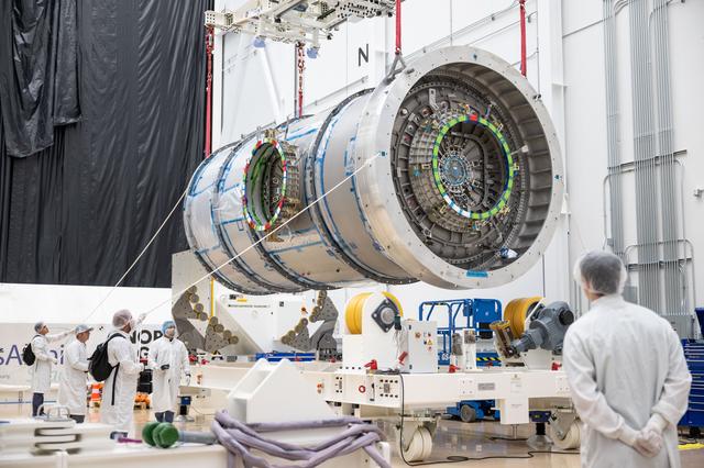 NASA image: Gateway's HALO Arrives in Arizona for Final Outfitting (jsc2025e036490)