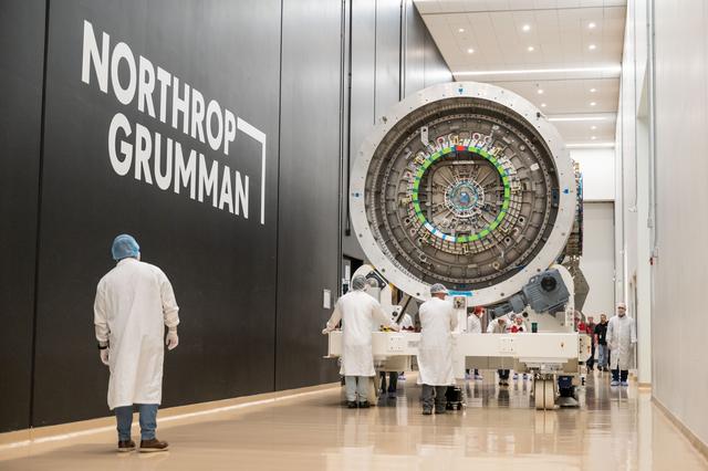 NASA image: Gateway's HALO Arrives in Arizona for Final Outfitting (jsc2025e036494)