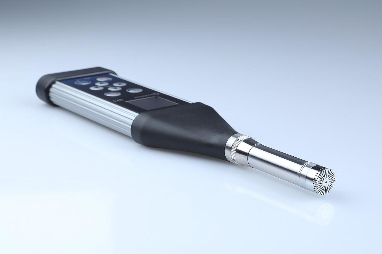 jsc2025e044838 93/25/2021) --- One of the smallest Class 1 sound level meters is shown for A Next Generation Crew Health & Performance Acoustic Monitoring Capability for Exploration: An International Space Station Technology Demonstration (Wireless Acoustics) investigation. Wireless Acoustics aims to showcase a new acoustic monitoring system for crew health and performance to replace an older product using off-the-shelf commercial products Image courtesy of SVANTEK.