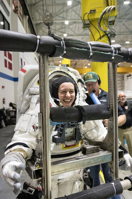 NASA image: Underwater Spacesuit Testing