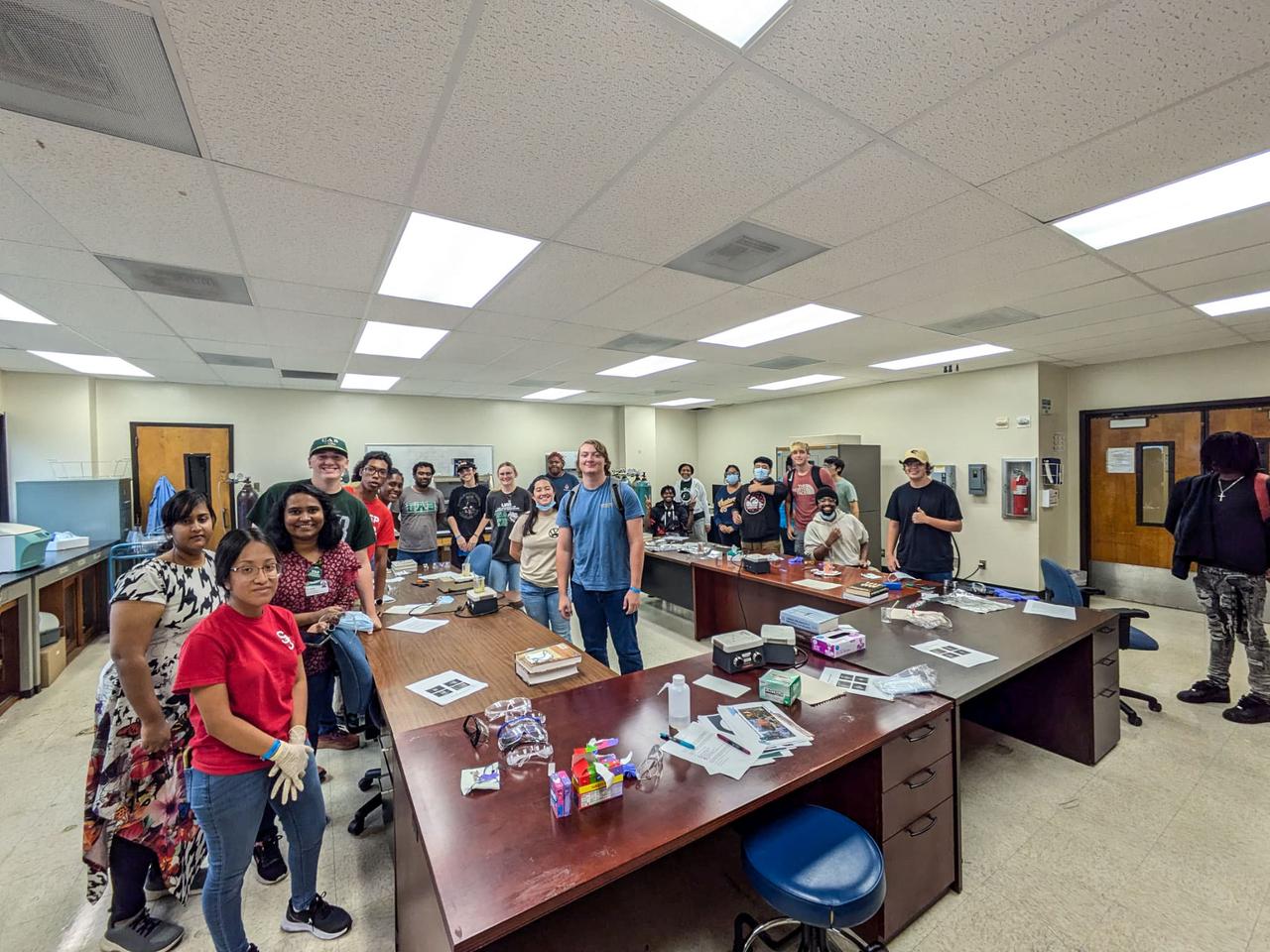 jsc2025e064334 (7/22/2025) --- This hands-on demonstration illustrated how different materials respond to different gravitational forces and their effects on flexural strength. Students engaged in experiments using models and simple testing setups to simulate the impacts of gravitational variations on material behavior. The activity allowed participants to compare how certain materials deform, crack, or maintain their structural integrity. By observing these differences, students gained a clearer understanding of how researchers design and optimize materials for use in extreme environments, such as space or high-stress industrial applications.