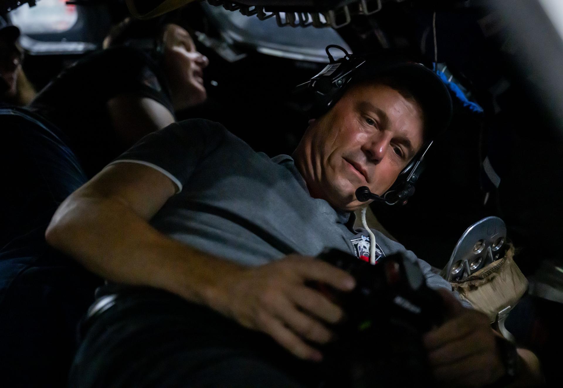 Artemis II Crew Lunar Observations Training -- jsc2025e064796