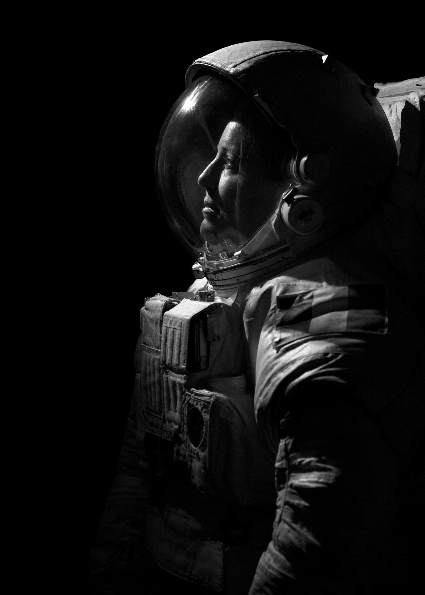 ESA Astronaut Sophie Adenot Pauses For A Pensive Moment During Her Official NASA Portrait. Photo Credit: (NASA/David DeHoyos)