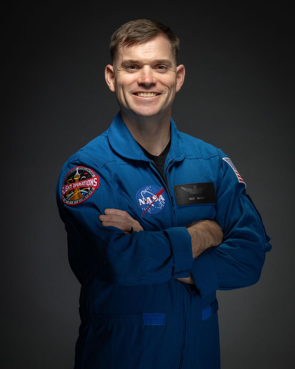 jsc2025e074932 (September 15, 2025) --- Ben Bailey was selected by NASA to join the 2025 astronaut candidate class. He reported for duty in September 2025. Credit: NASA/Bill Stafford